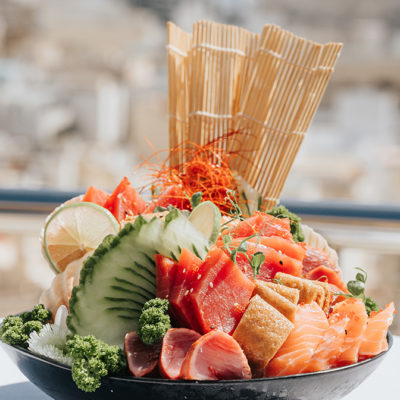 Sushi at TemptAsian Restaurant in Sliema Malta