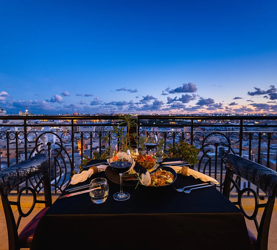 TemptAsian Rooftop Restaurant in Sliema Malta